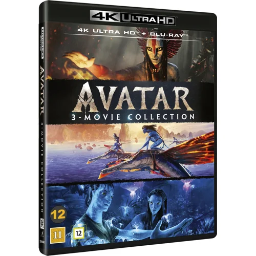 Avatar: Fire And Ash 3-Movie Collection (3 x 4K UHD + 3 x BD)