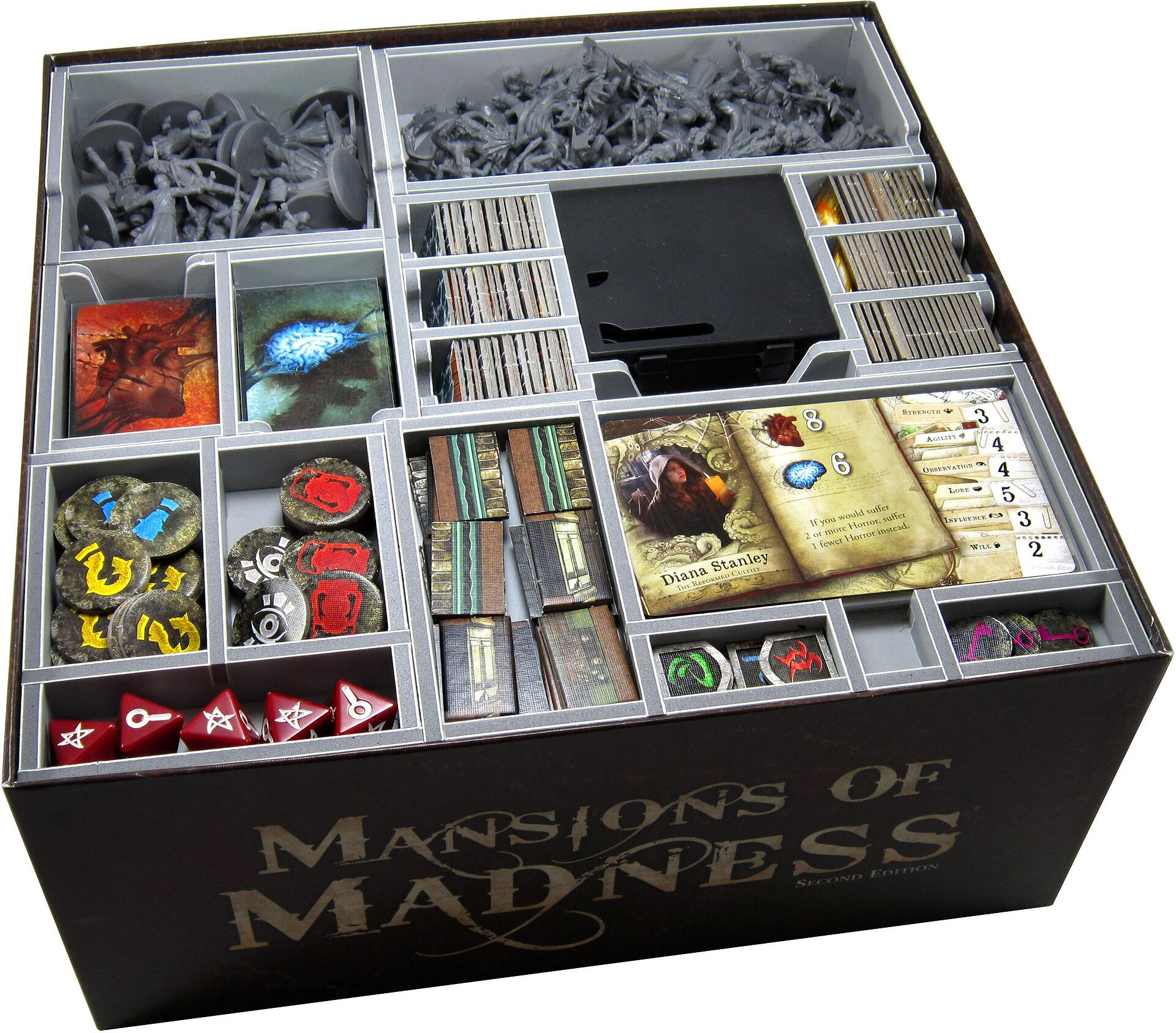 Folded Space Insert - Mansions of Madness 2nd Ed
