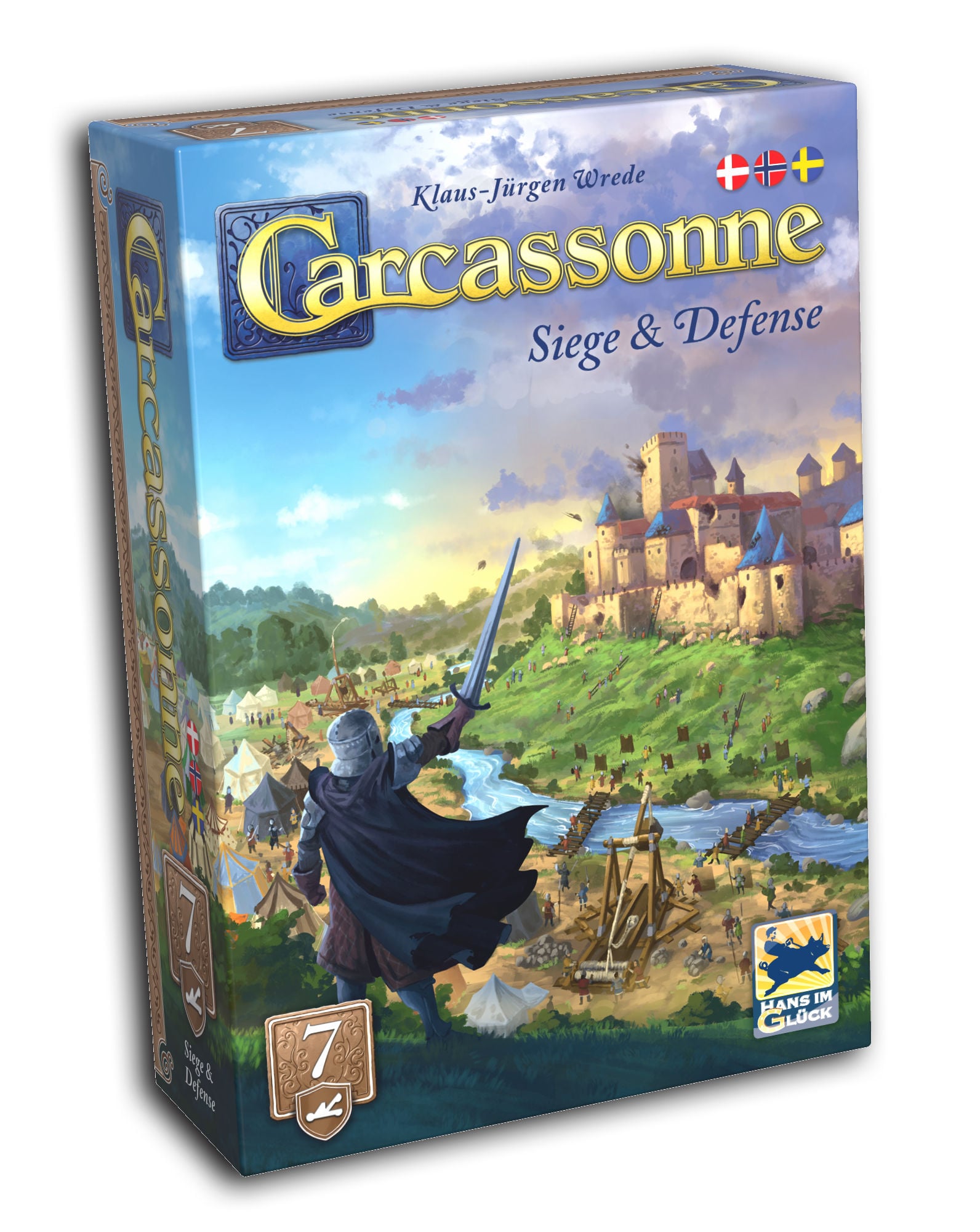 Carcassonne: Expansion 7 - Siege & Defense expansion 2025 (nordic version)