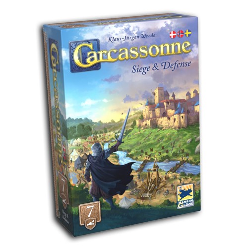 Carcassonne: Expansion 7 - Siege & Defense expansion 2025 (nordic version)