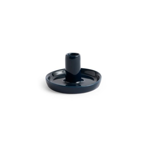 HAY - Disc Ljusstake X-Small Slim - Midnattsblå