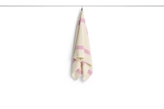 HAY - Wzorzysty Ręcznik Kąpielowy - W70 x L140 cm - Chłodny Różowy