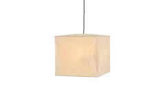 HAY - Papierowy Klosz - Klasyczna Biel - Cube - 45x45x40 cm