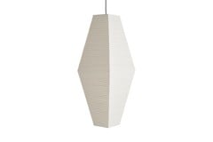 HAY - Papperslampskärm - Klassisk Vit - Prism - H110 cm