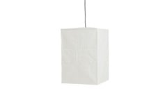 HAY - Papierowy Klosz - Klasyczna Biel - Cube High - 38x38x55 cm