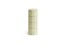 HAY - Column Świeca Large - H25 cm - Jasnozielony & Ciemnozielona Krata