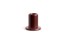HAY - Tube Kerzenhalter Small - H5 cm - Kastanienbraun