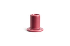 HAY - Tube Świecznik Small - H5 cm - Jagodowy Róż