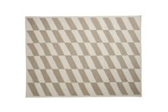 HAY - Shift Kelim Dywan - S170 x D240 cm - Beżowy & Biały