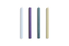 HAY - Hexagon Kerzen - H24 cm - Meadow - 4er-Set