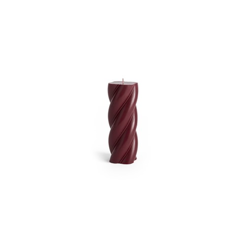 HAY - Soft Serve Ljus Medium - Ø7.8 x H19.5 cm - Bordeaux