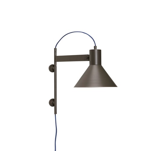 Hübsch - Studio Wall Light - Brown - 20x37xh33cm