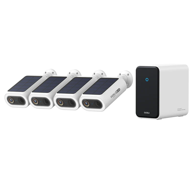 aosu 4K SolarCam P1 Max met aosuCortex System 4-camera kit