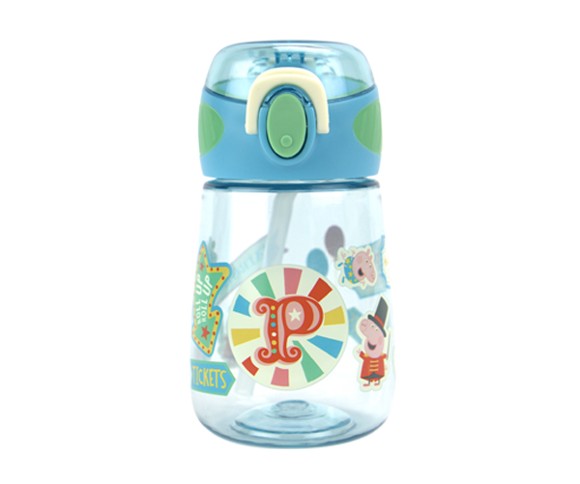 Nuby - Peppa Pig 2-in-1 Bottle - Blue - 400 ml