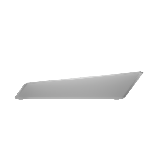 - G512 X PALM REST 98 - transparent akryl handledsstöd till G512 X 98 gaming-tangentbord
