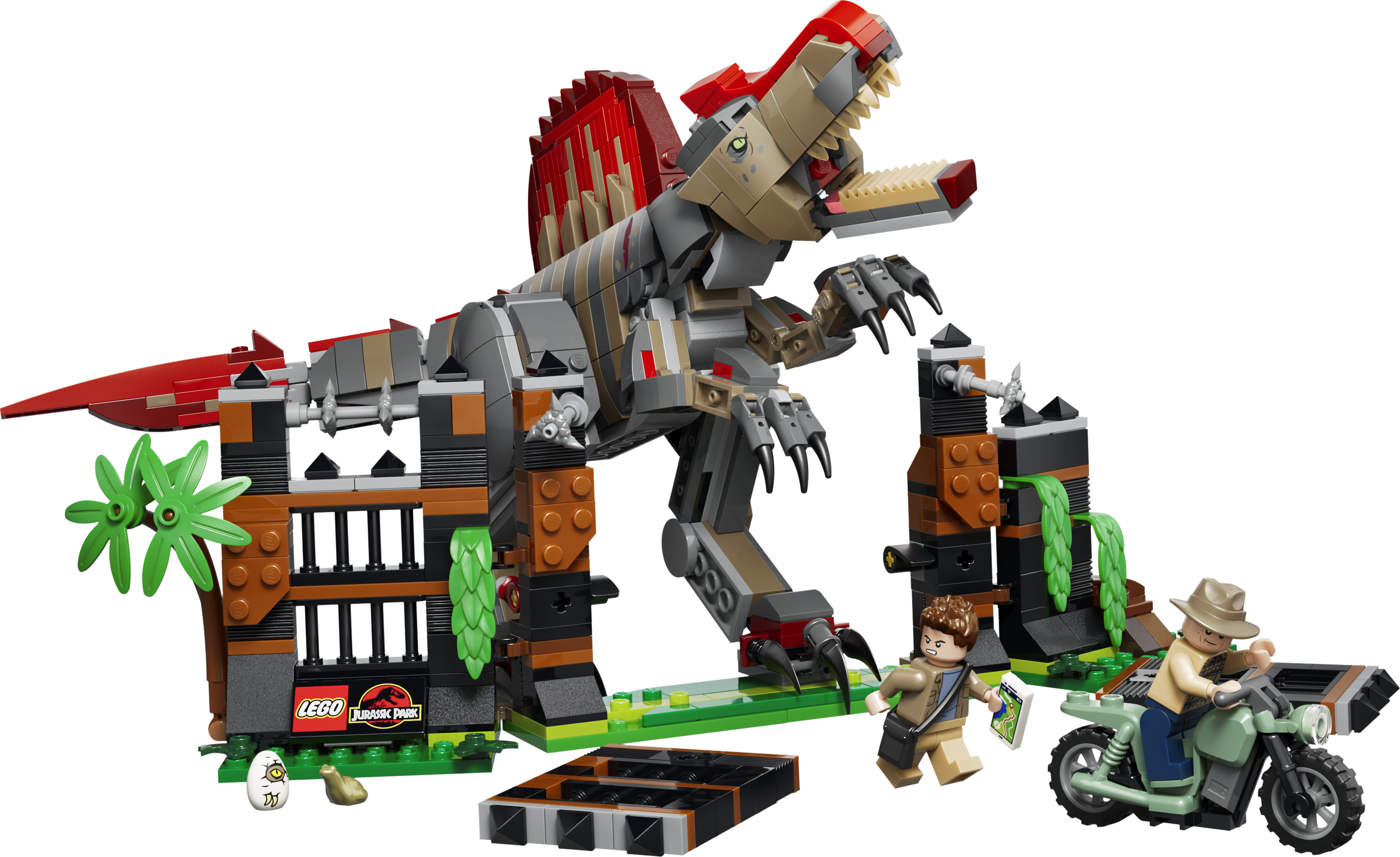 Spinosaurus ontsnapping