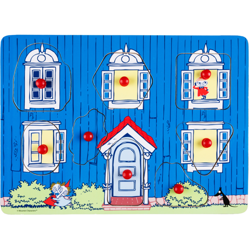 Moomin - Peg Puzzle Moominhouse (35527005)