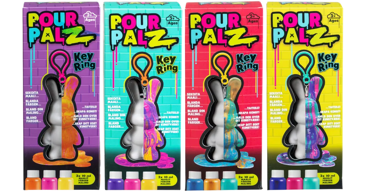 Pour Palz - Bunny Mini Keyring (33130165)