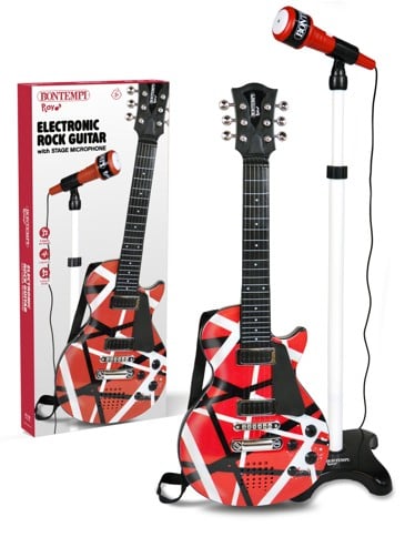 Bontempi - Rock Guitar with Stage Microphone