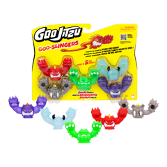 Goo Jit Zu - Meteor Madness S2 Heavy Slingers 5PK (43157)