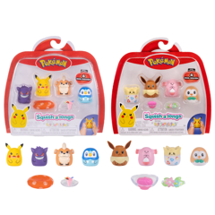 Squishalongs - Pokemon 4 Pack (SQAL0067-2)