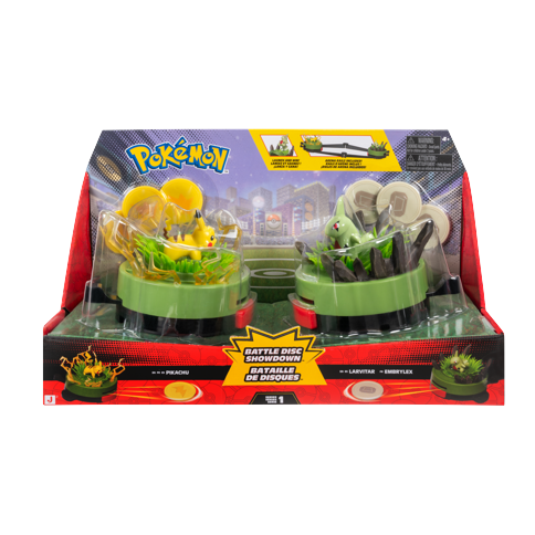 Pokémon - Battle Disc Showdown Pikachu vs Larvitar (PKW4879)
