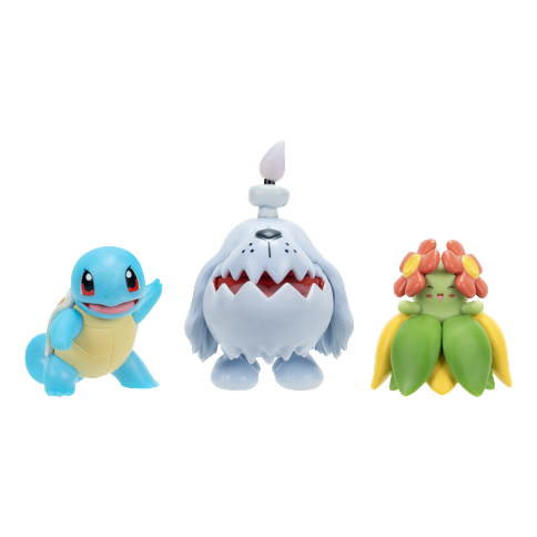 Pokémon - Battle Figure 3 Pack Squirtle, Greavard & Bello (PKW4559)