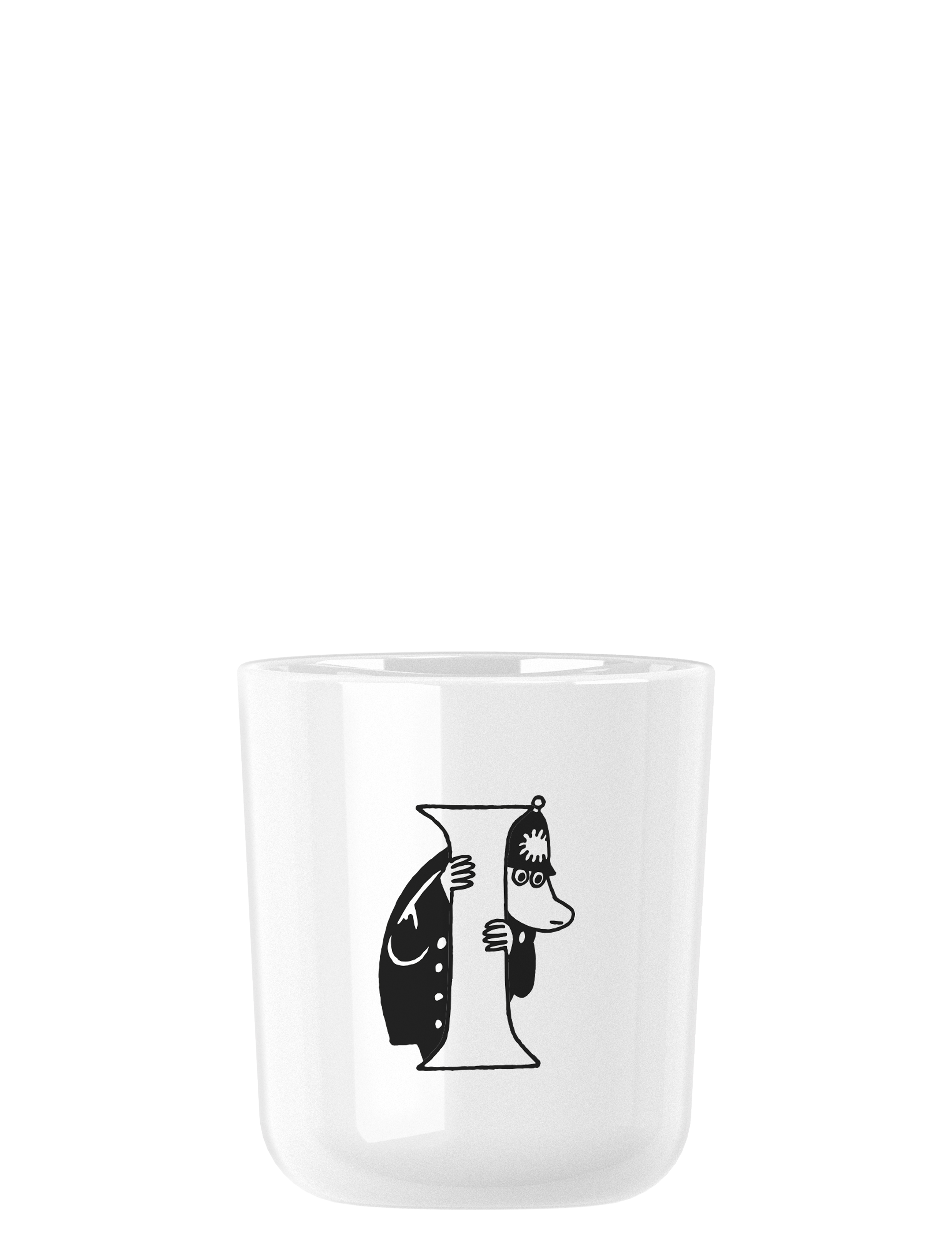 RIG-TIG - Moomin ABC cup - Moomin white - 0.2 l