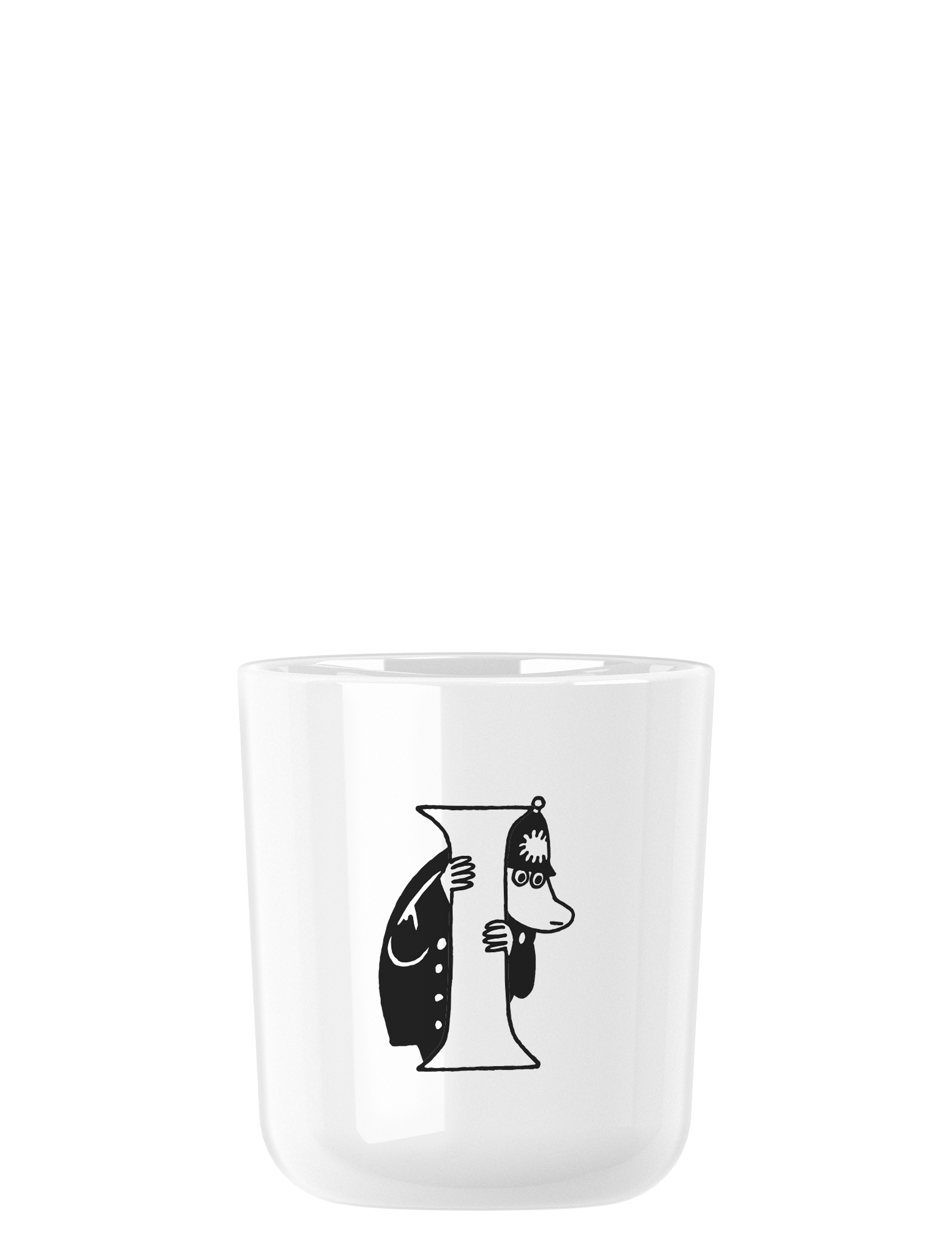 RIG-TIG - Moomin ABC kopp - Moomin white - 0.2 l