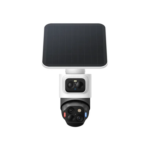 eufy Security eufyCam S4 – Trippellins 4K solcellsdriven utomhuskamera med automatisk PTZ-spårning
