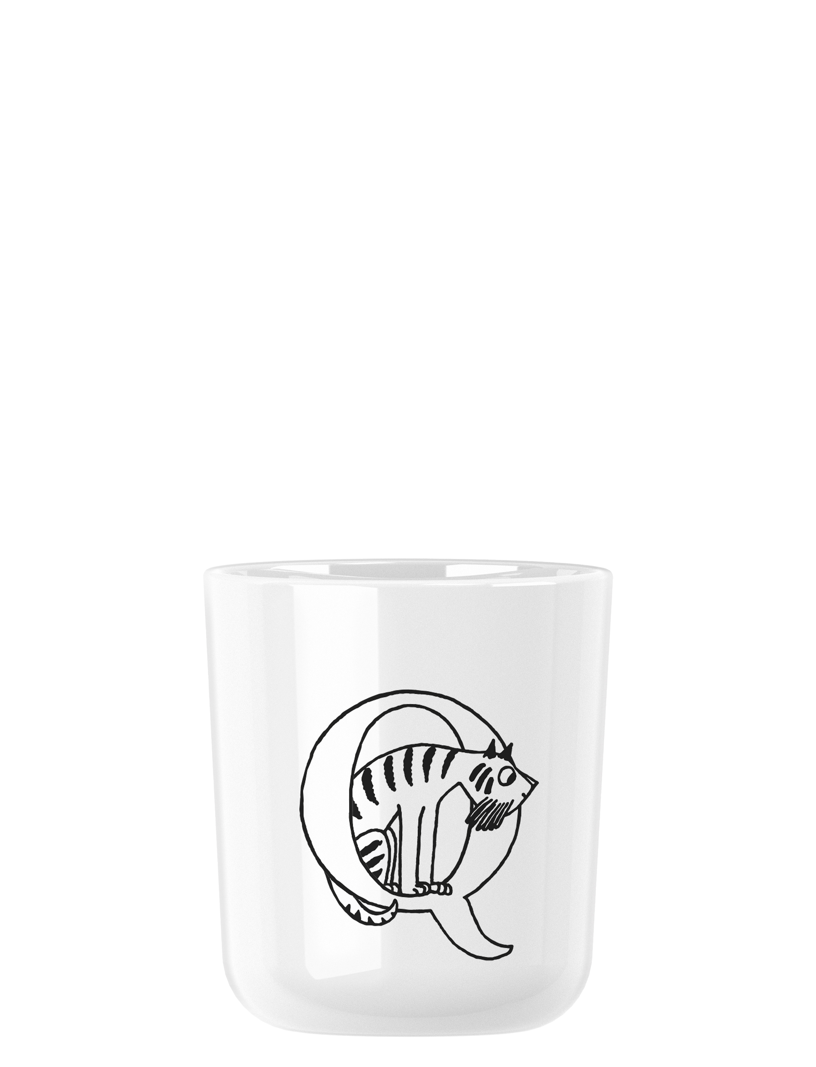 Koop RIG-TIG - Moomin ABC cup - Moomin white - 0.2 l
