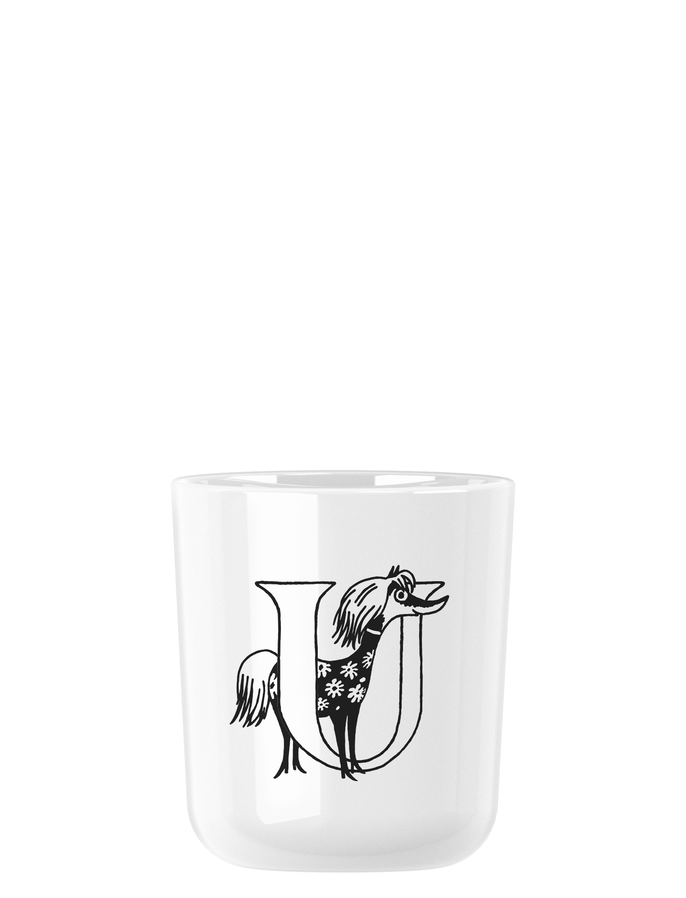RIG-TIG - Moomin ABC cup - Moomin white - 0.2 l