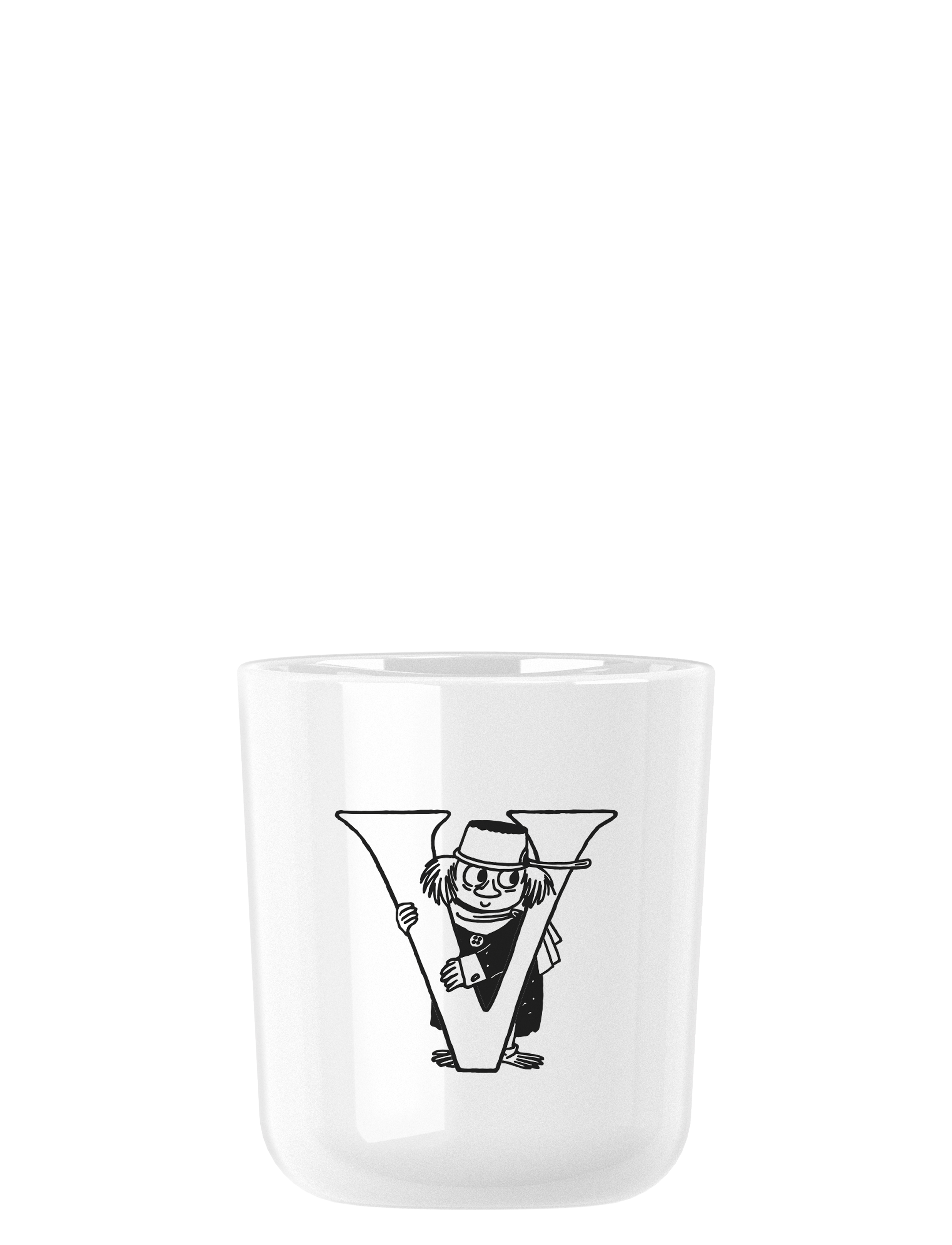 RIG-TIG - Moomin ABC cup - Moomin white - 0.2 l