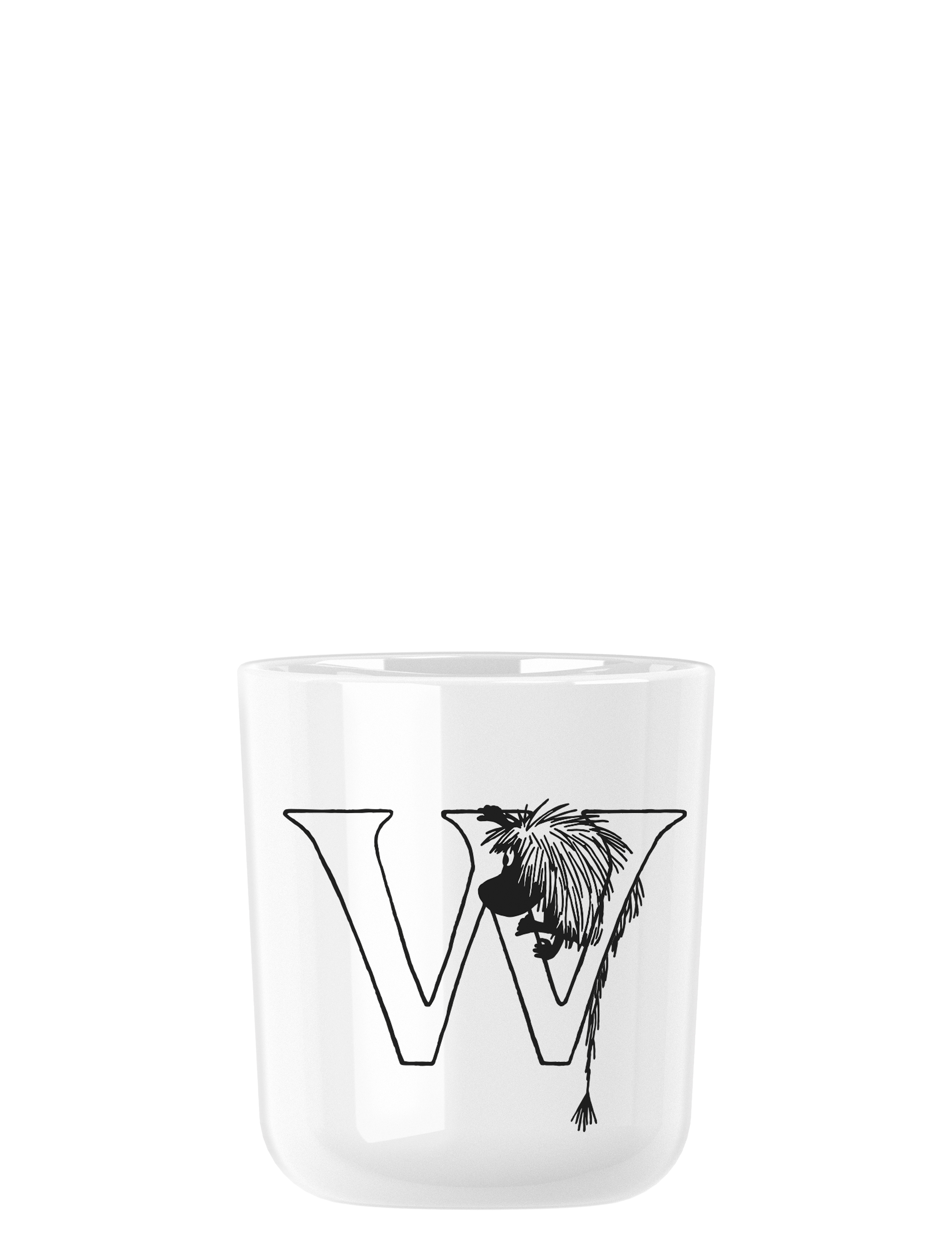 RIG-TIG - Moomin ABC cup - Moomin white - 0.2 l