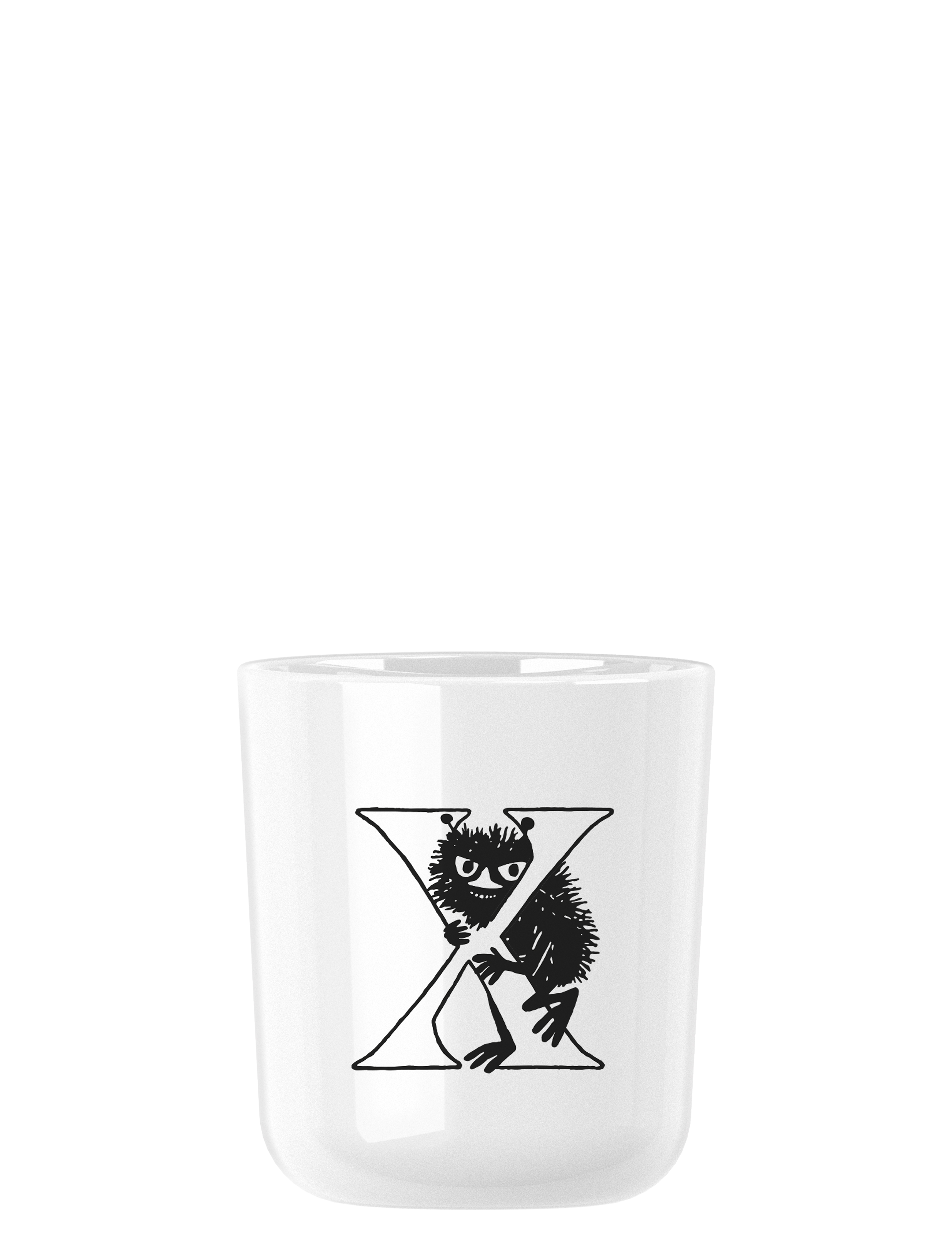 RIG-TIG - Moomin ABC cup - Moomin white - 0.2 l