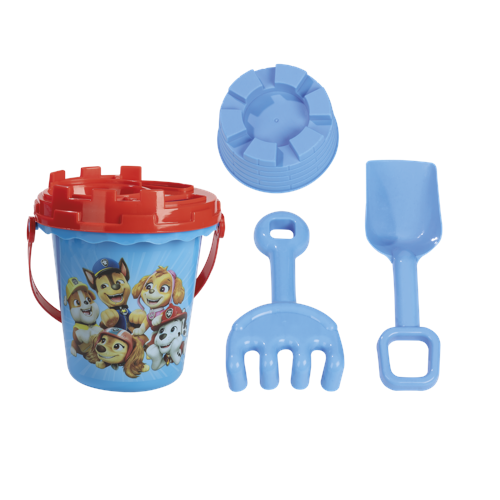 Moxy - Paw Patrol: Beach Bucket, 5 Pcs - Blue (160026)