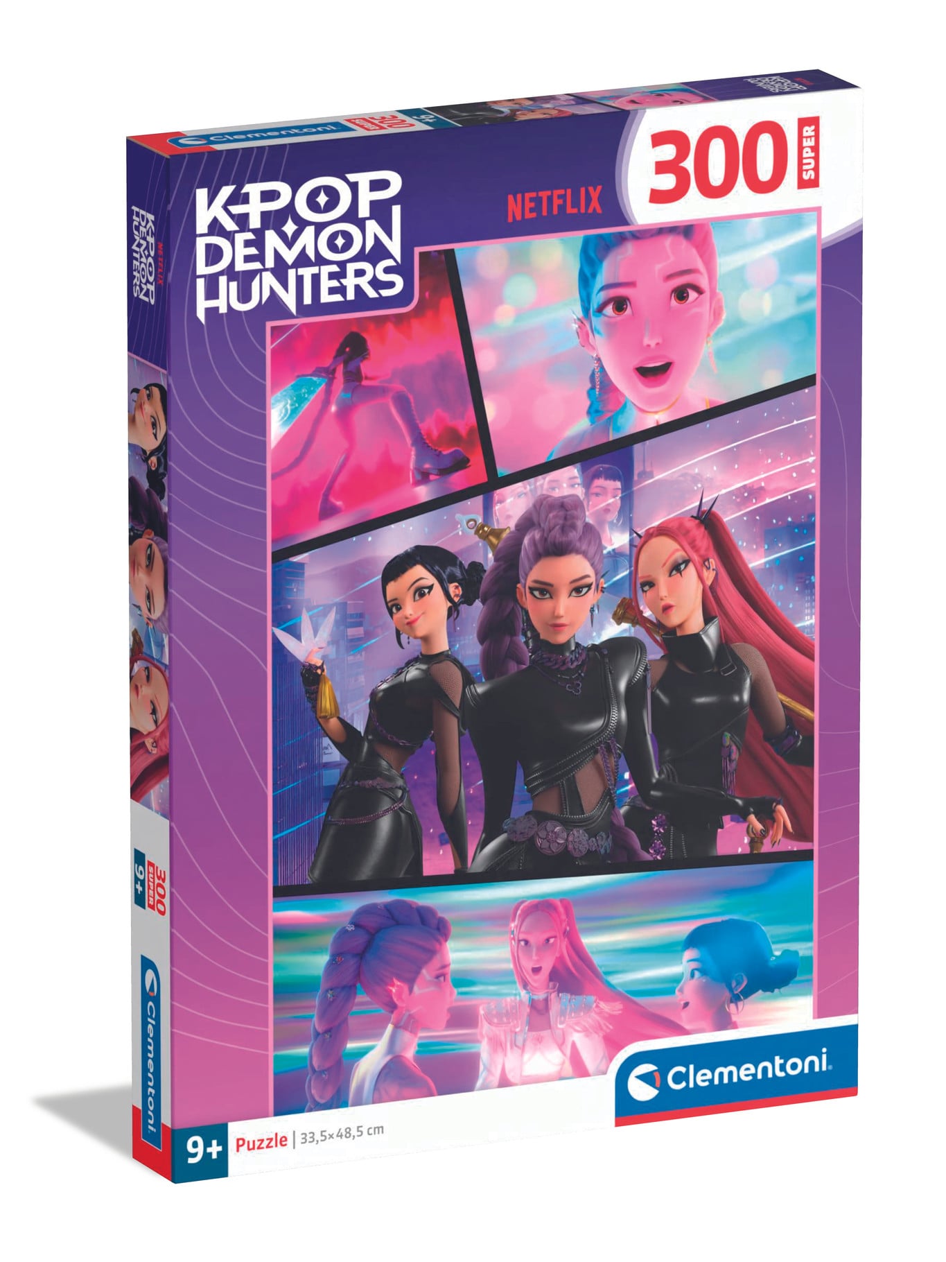 Clementoni - Puslespil K-Pop Demon Hunters, 300 brikker