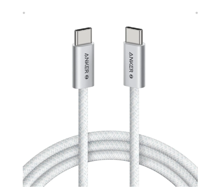 Anker Zolo USB-C til USB-C Kabel 1,8m - 240W Hvid