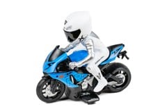 TEC-TOY - Motorcycle T-R R/C 1:10 2,4GHz w/light, blue (471280)