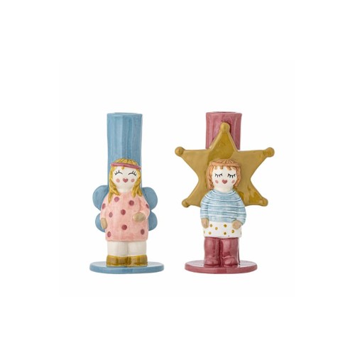 Bloomingville - Bisby Candle Holder - Multi