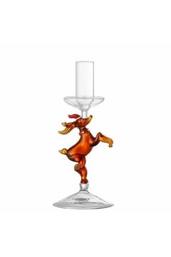 Bloomingville - Dasho Kerzenhalter - Braun - Glas