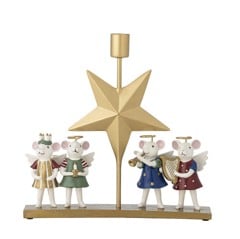 Bloomingville - Peo Candle Holder - Multi