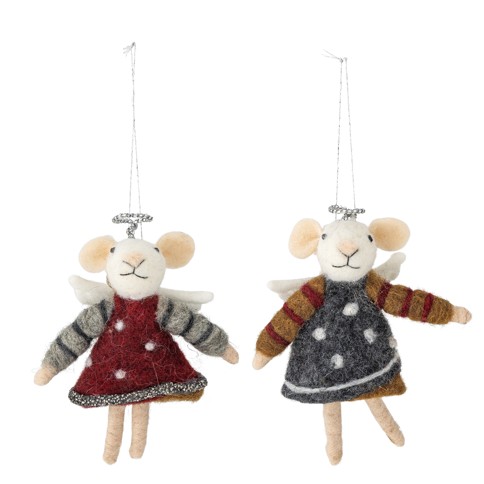 Bloomingville - Peo Ornament - Multi - Wool