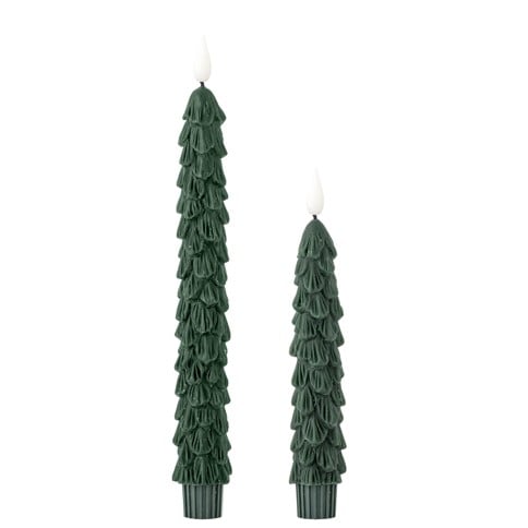 Bloomingville - Ponza LED Candle - Grün - 10 cm