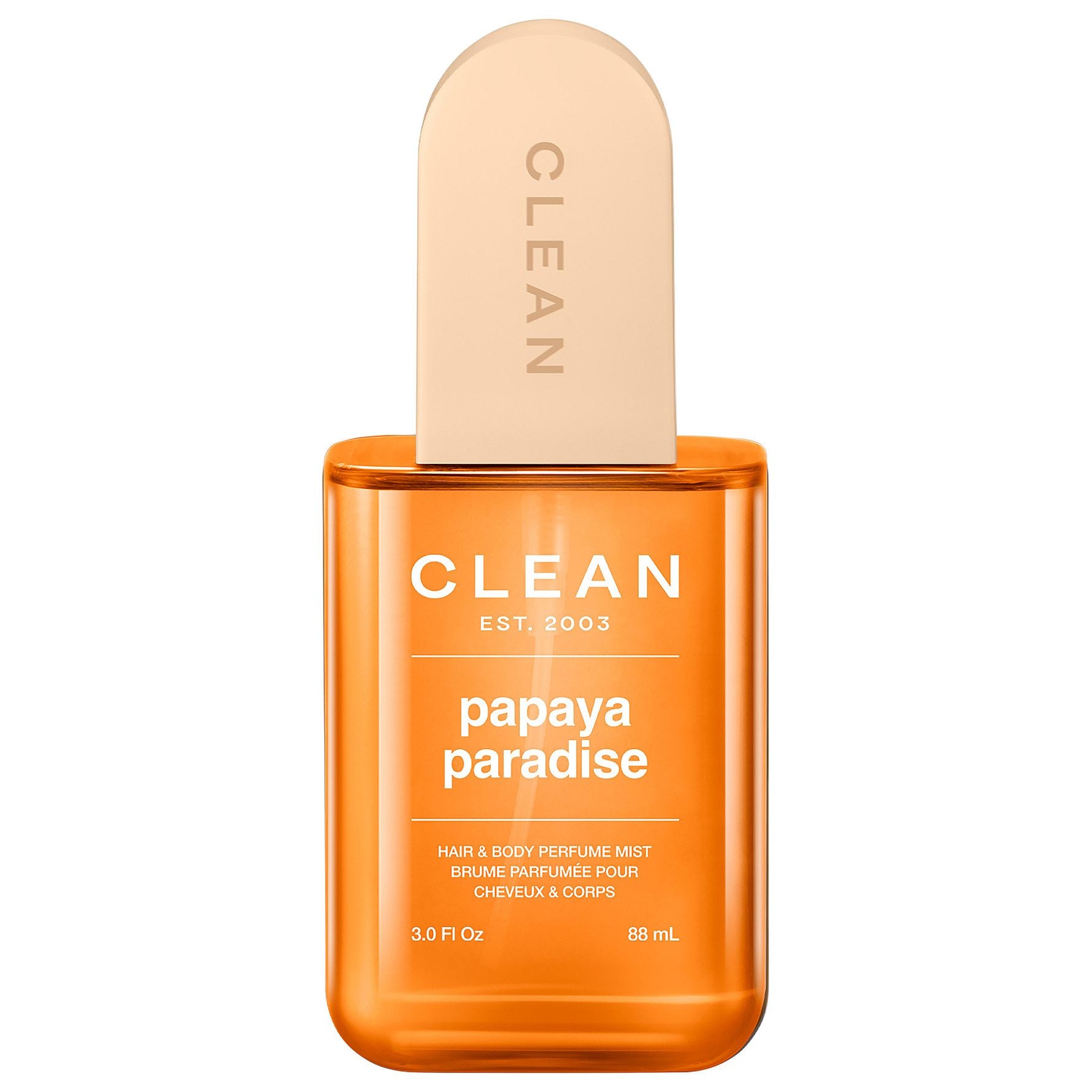 Clean - Papaya Paradise Hair & Body Perfume Mist 88 ml