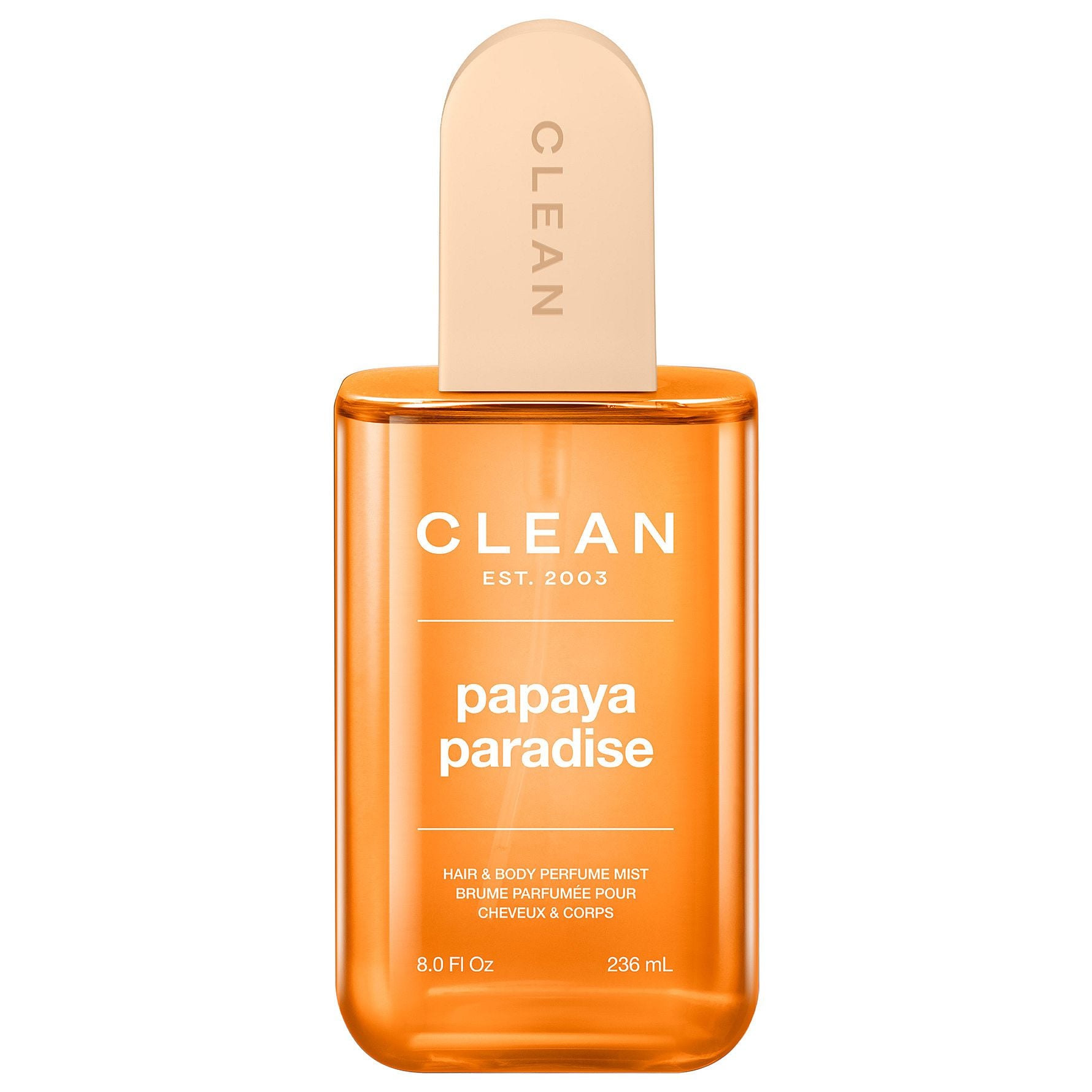 Clean - Papaya Paradise Hair & Body Perfume Mist 236 ml