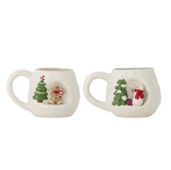 Bloomingville - Ryne Mug - White - Stoneware
