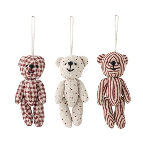 Bloomingville - Salwa Ornament - Red - 10 cm