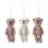 Bloomingville - Salwa Ornament - Rot - 10 cm