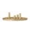 Bloomingville - Maxime Candle Holder - Gold - Metal